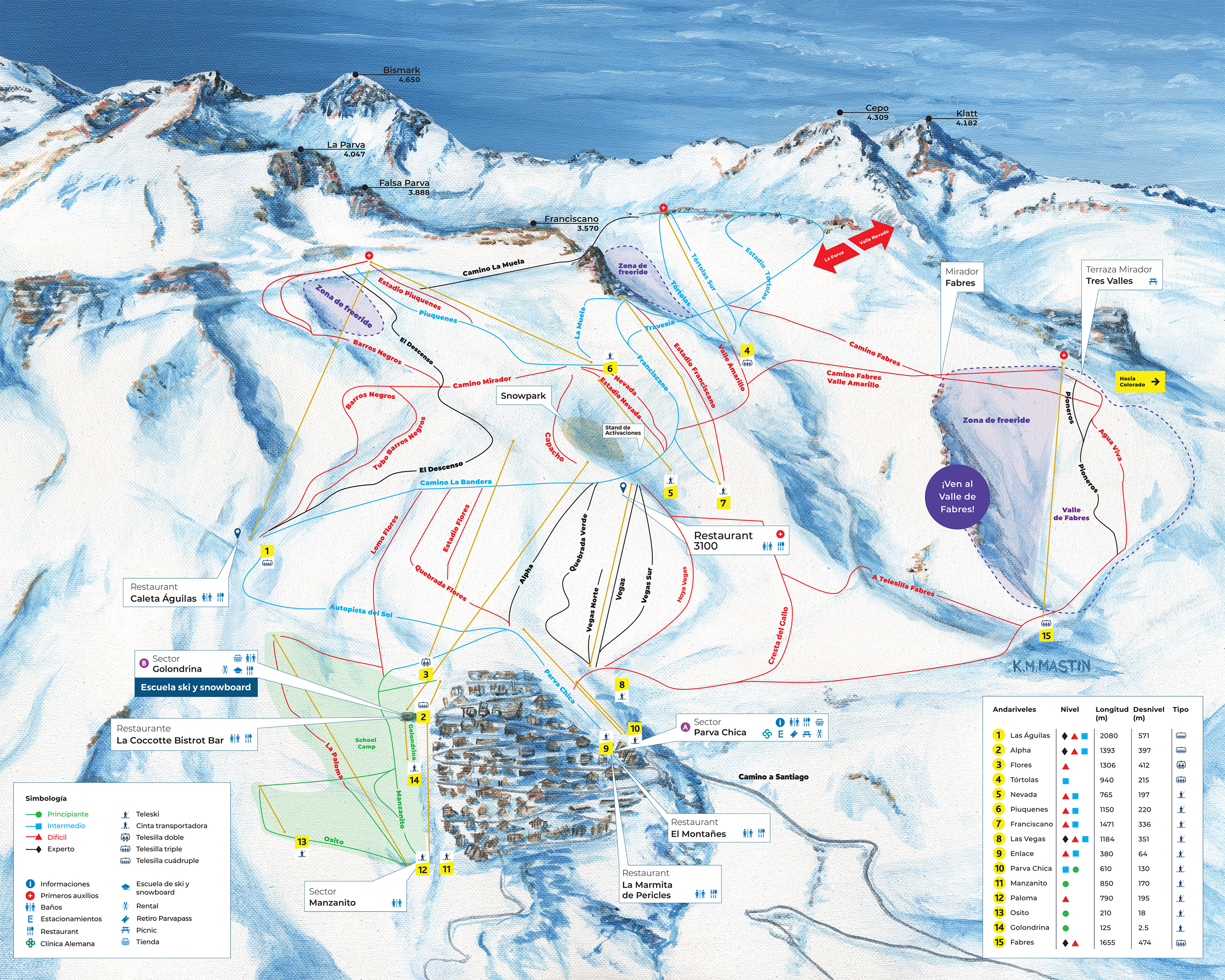 Winter map